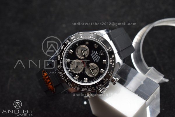Daytona 126519 QF 1:1 Best Edition Black/Silver Di...