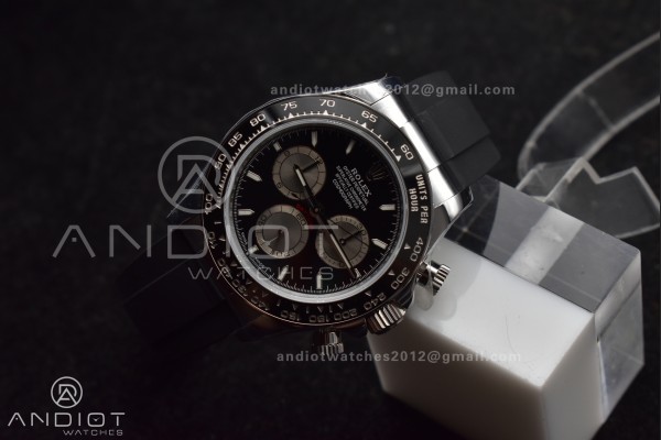 Daytona 126519 QF 1:1 Best Edition Black/Silver Di...