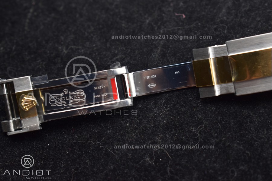 Sea-Dweller Two Tone SS/YG 126603 GMF Best Edition Black Dial on SS/YG Bracelet A2824 V3