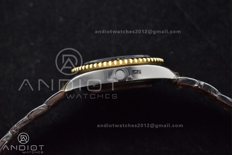Sea-Dweller Two Tone SS/YG 126603 GMF Best Edition Black Dial on SS/YG Bracelet A2824 V3