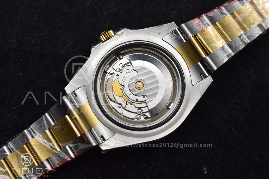 Sea-Dweller Two Tone SS/YG 126603 GMF Best Edition Black Dial on SS/YG Bracelet A2824 V3