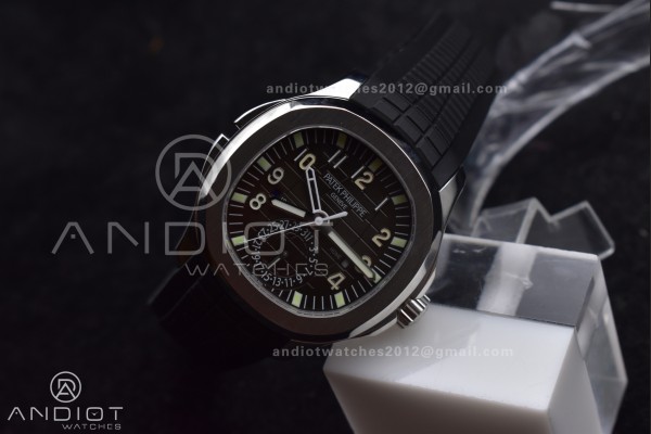 Aquanaut 5164A SS GRF Best Edition Gray Dial on Bl...
