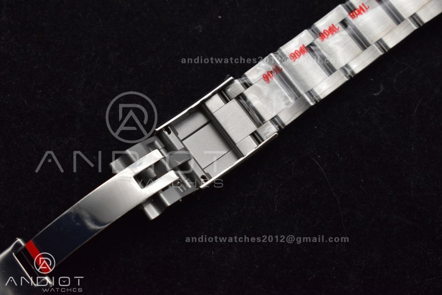 Daytona 126506 904L SS Clean 1:1 Best Edition Ice Blue Dial Sticks Markers on 904L SS Bracelet Super Clone Asian 4131