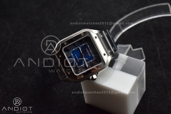 Santos de Cartier 35mm SS BVF 1:1 Best Edition Blu...
