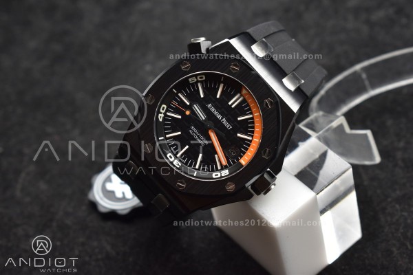 Royal Oak Offshore Diver 15707 Black Ceramic ZF 1:...