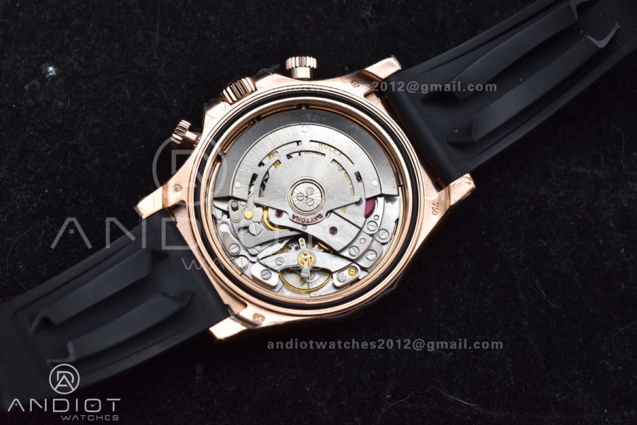 Daytona 116515 LN ZF 1:1 Best Edition Chocolate/Black Dial on Oyster-flex Strap SH4130 (Gain Weight)