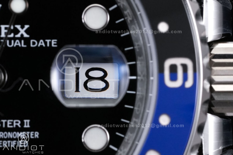 GMT-Master II 126710 BLNR Black/Blue Ceramic ARF 1:1 Batman Best Edition Black Dial On Oyster Bracelet DD3285