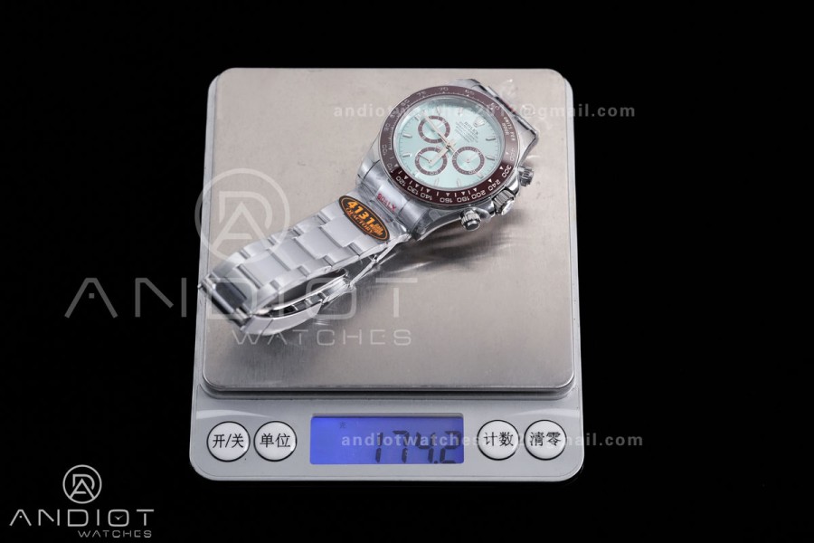 Daytona 126506 Gain Weight QF 1:1 Best Edition Ice Blue Dial Stick Markers on Bracelet SH4131 V6