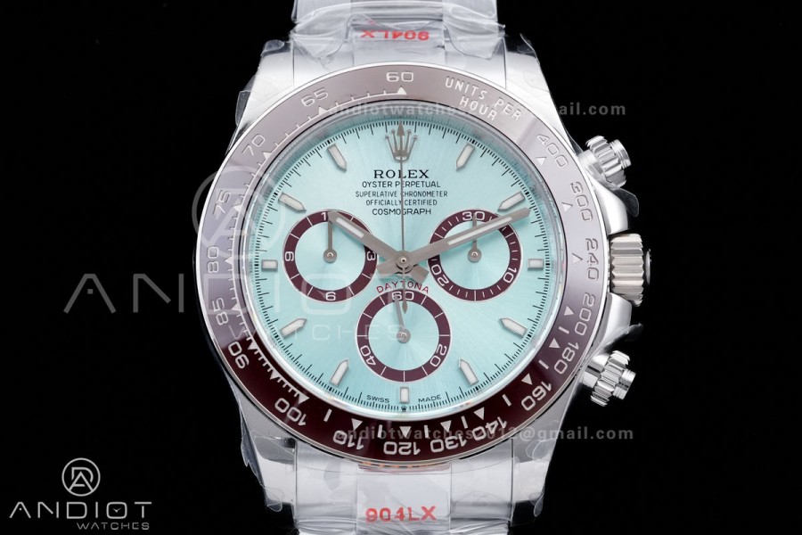 Daytona 126506 Gain Weight QF 1:1 Best Edition Ice Blue Dial Stick Markers on Bracelet SH4131 V6