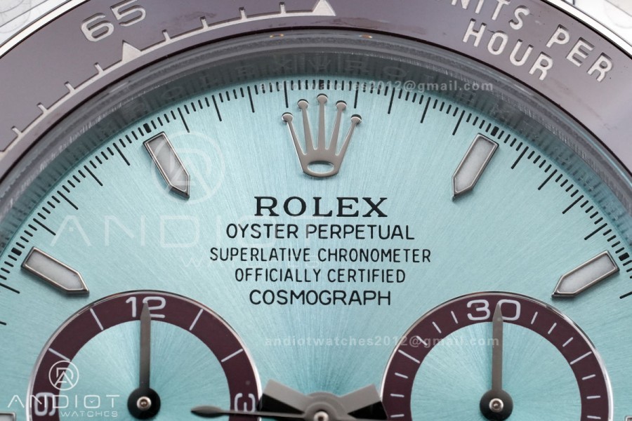 Daytona 126506 Gain Weight QF 1:1 Best Edition Ice Blue Dial Stick Markers on Bracelet SH4131 V6