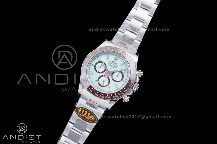 Daytona 126506 Gain Weight QF 1:1 Best Edition Ice Blue Dial T Diamond Markers on Bracelet SH4131 V6