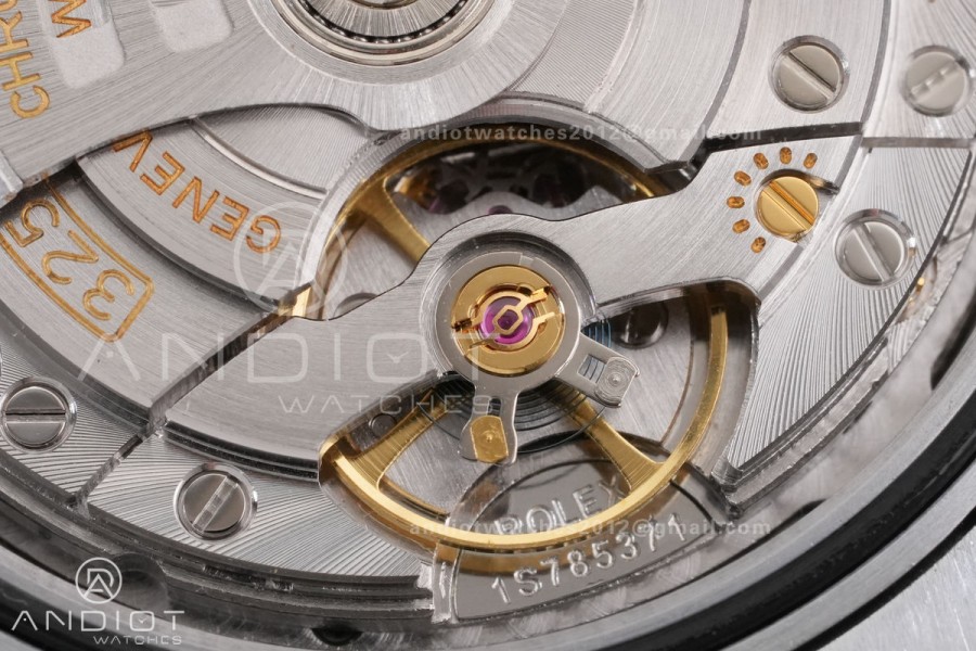 DayDate 40 SS QF 1:1 Best Edition Blue Ombre Dial on President Bracelet VR3255 V8 (Gain Weight)