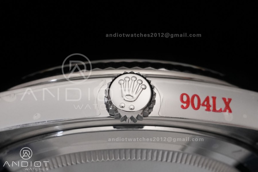 DayDate 40 SS QF 1:1 Best Edition Green Roman Dial on President Bracelet VR3255 V8 (Gain Weight)