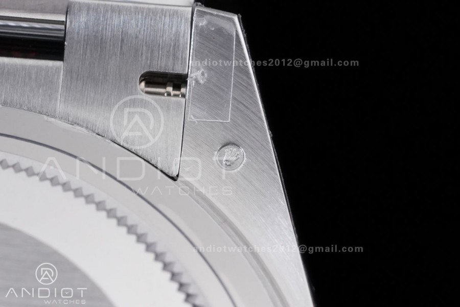 DayDate 40 SS QF 1:1 Best Edition Black Crystal Dial on President Bracelet VR3255 V8 (Gain Weight)