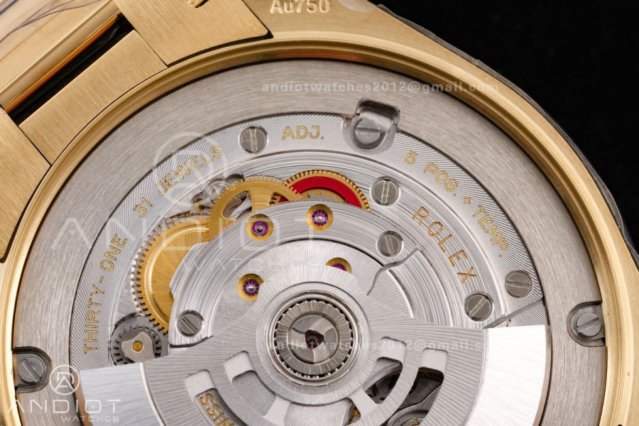 Day Date 40 YG 228238 RCF 1:1 Best Edition YG Roman Dial on President Bracelet VR3255 (211g)