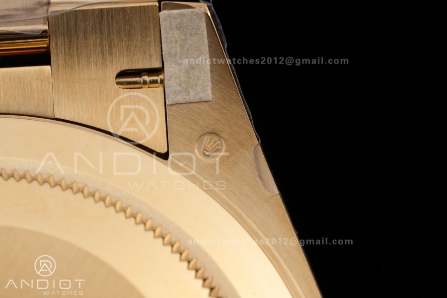 Day Date 40 YG 228238 RCF 1:1 Best Edition YG Roman Dial on President Bracelet VR3255 (211g)