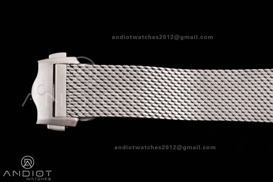 Seamaster 300M Diver Titanium/Bronze Gold VSF 1:1 Best Edition Green Dial on Titanium Mesh Bracelet Asian Super Clone 8806