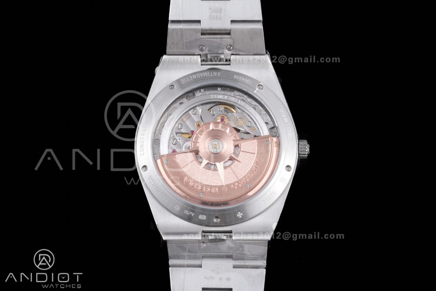 Overseas Ultra-Thin 2000V 8F Best Edition Grey Dial on SS Bracelet A1120