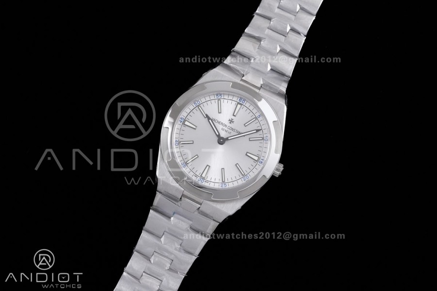 Overseas Ultra-Thin 2000V 8F Best Edition White Dial on SS Bracelet A1120