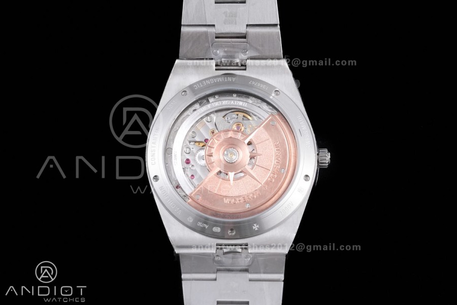 Overseas Ultra-Thin 2000V 8F Best Edition Blue Dial on SS Bracelet A1120