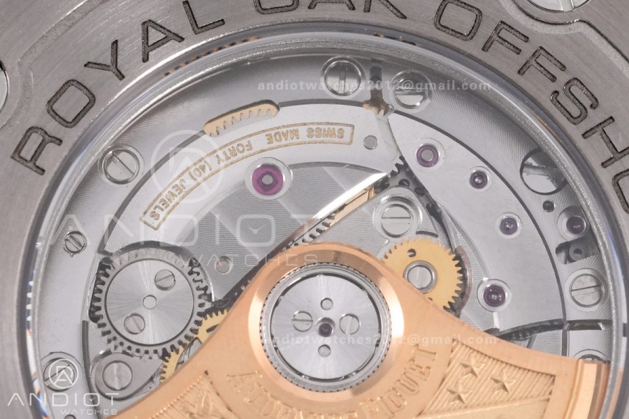 Royal Oak Offshore Diver 15707 White Ceramic APSF 1:1 Best Edition SA3120 Super Clone