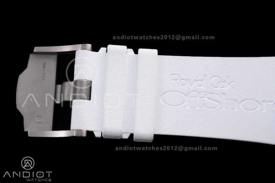 Royal Oak Offshore Diver 15707 White Ceramic APSF 1:1 Best Edition SA3120 Super Clone