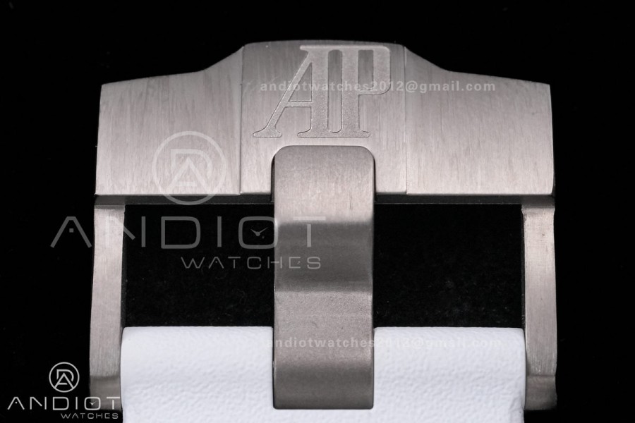 Royal Oak Offshore Diver 15707 White Ceramic APSF 1:1 Best Edition SA3120 Super Clone