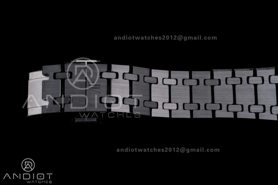 Royal Oak Chrono 26240 Black Ceramic APSF 1:1 Best Edition on Ceramic Bracelet SA4401 Super Clone V2 (Free Sprung)