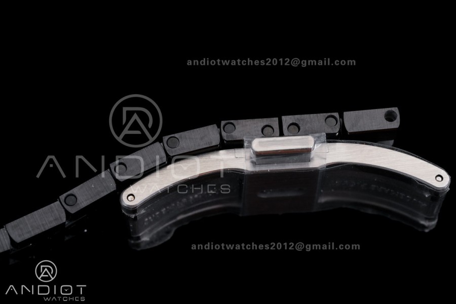 Royal Oak Chrono 26240 Black Ceramic APSF 1:1 Best Edition on Ceramic Bracelet SA4401 Super Clone V2 (Free Sprung)