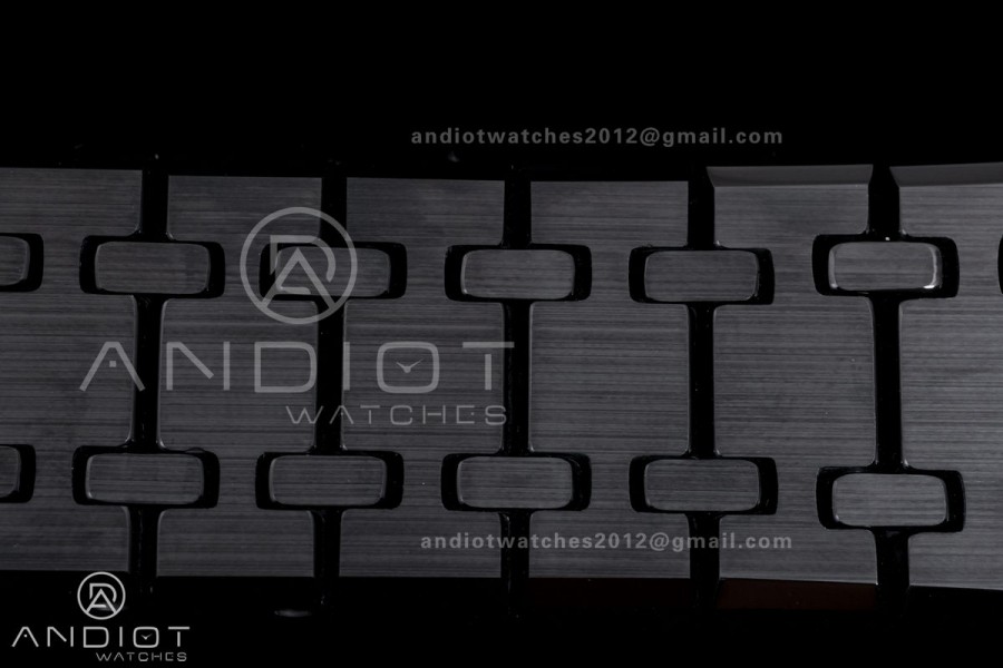 Royal Oak Chrono 26240 Black Ceramic APSF 1:1 Best Edition on Ceramic Bracelet SA4401 Super Clone V2 (Free Sprung)