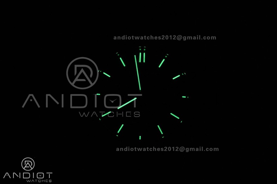 Royal Oak Chrono 26240 Black Ceramic APSF 1:1 Best Edition on Ceramic Bracelet SA4401 Super Clone V2 (Free Sprung)