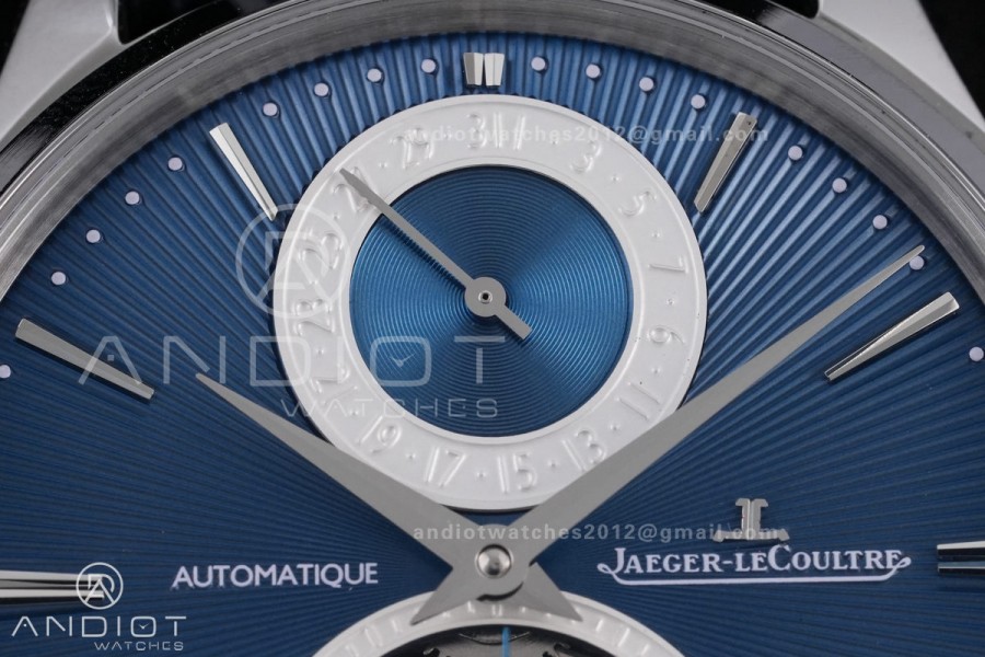 Master Ultra Thin Tourbillon 13234E1 APSF Best Edition on Blue Leather Strap