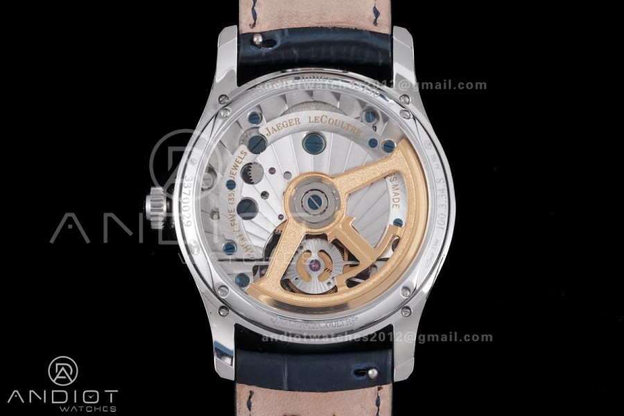 Master Ultra Thin Tourbillon 13234E1 APSF Best Edition on Blue Leather Strap