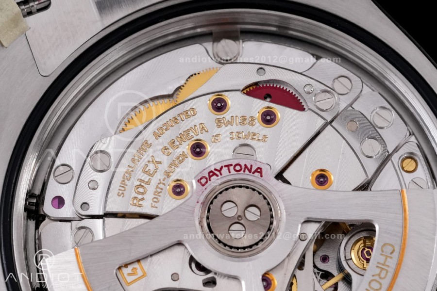 Daytona 126500 BTF 1:1 Best Edition 904L Steel White Dial on SS Bracelet DD4131