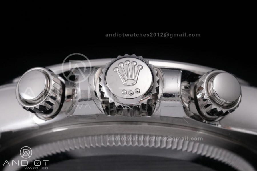 Daytona 126500 BTF 1:1 Best Edition 904L Steel White Dial on SS Bracelet DD4131