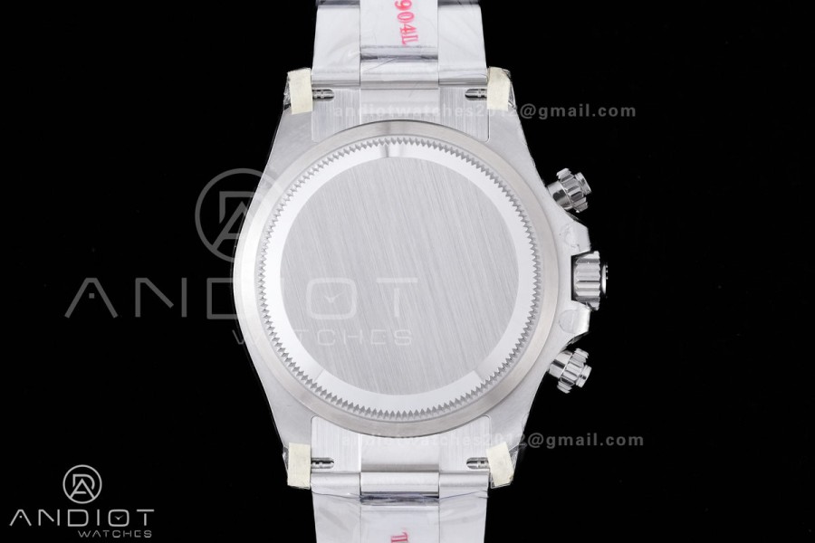 Daytona 126500 BTF 1:1 Best Edition 904L Steel White Dial on SS Bracelet DD4131