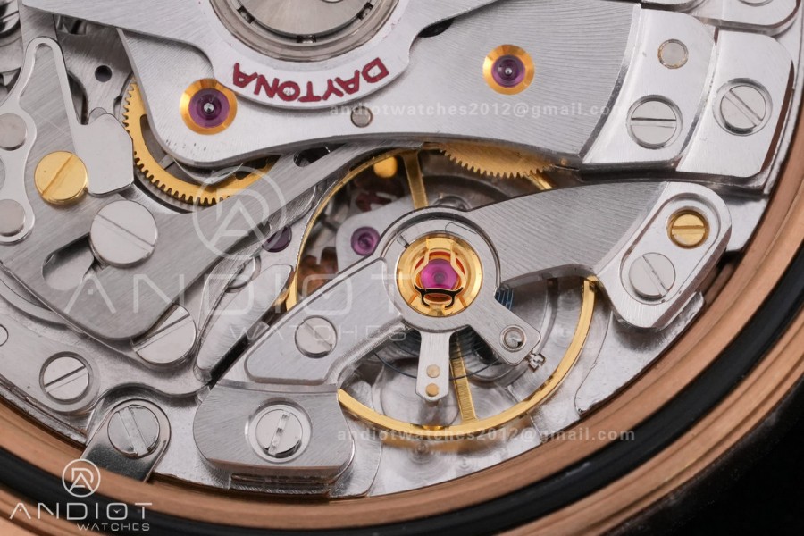 Daytona 116505 BTF 1:1 Best Edition Black/RG Dial on RG Bracelet SA4130