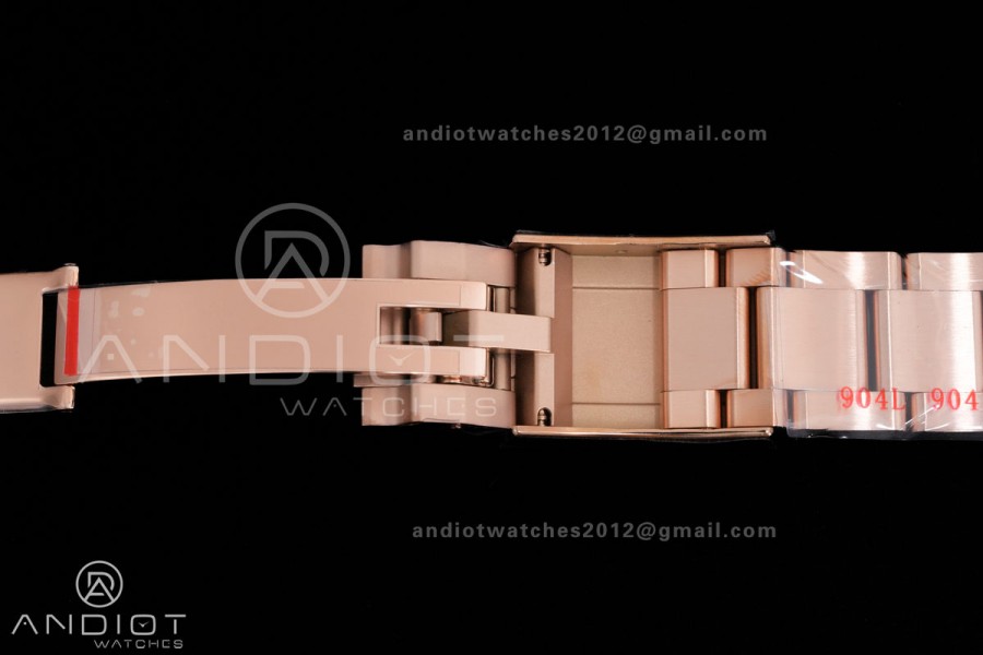 Daytona 116505 BTF 1:1 Best Edition Black/RG Dial on RG Bracelet SA4130