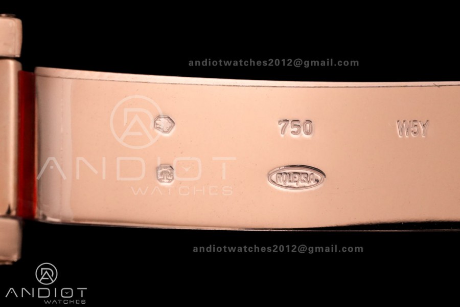 Daytona 116505 BTF 1:1 Best Edition Black/RG Dial on RG Bracelet SA4130