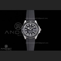 Yacht-Master 42mm 226659 Gold Factory 1:1 Best Edition Ceramic Bezel Falcon's Eye Dial on Oyster flex Strap VR3235 (Tungsten Heavy Version)