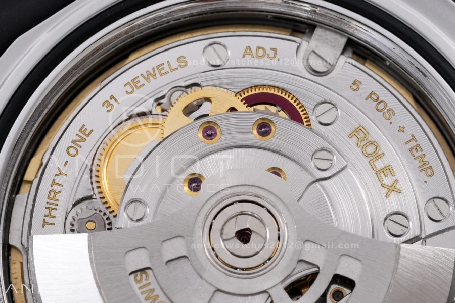 Yacht-Master 42mm 226659 Gold Factory 1:1 Best Edition Ceramic Bezel Falcon's Eye Dial on Oyster flex Strap VR3235 (Tungsten Heavy Version)