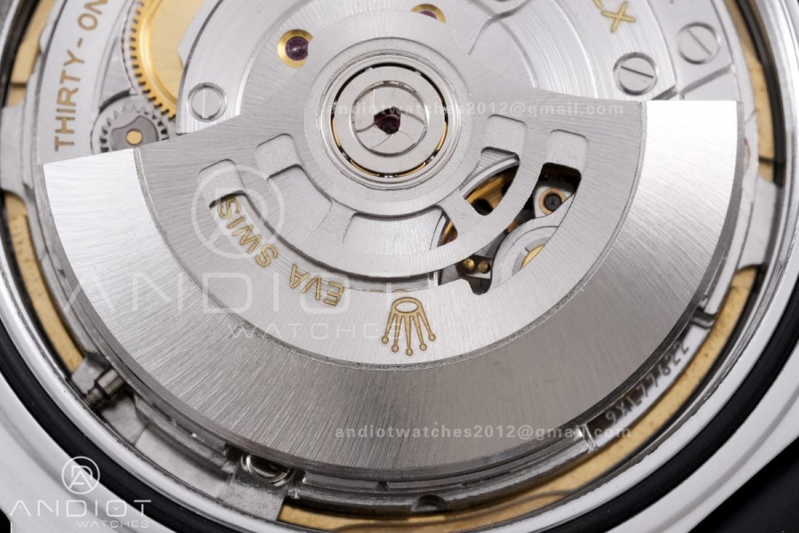 Yacht-Master 42mm 226659 Gold Factory 1:1 Best Edition Ceramic Bezel Falcon's Eye Dial on Oyster flex Strap VR3235 (Tungsten Heavy Version)