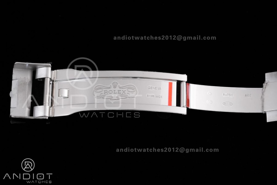 Yacht-Master 42mm 226659 Gold Factory 1:1 Best Edition Ceramic Bezel Falcon's Eye Dial on Oyster flex Strap VR3235 (Tungsten Heavy Version)