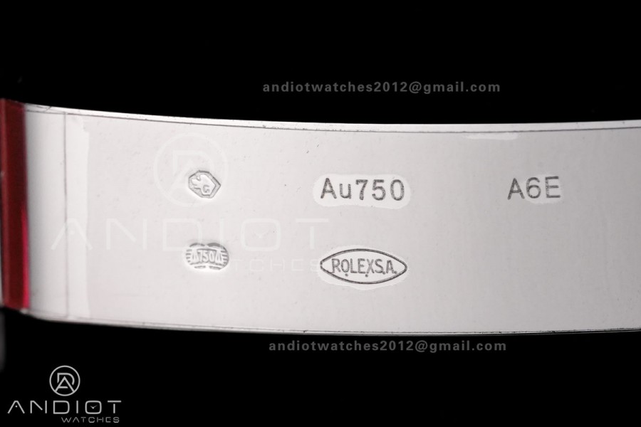 Yacht-Master 42mm 226659 Gold Factory 1:1 Best Edition Ceramic Bezel Falcon's Eye Dial on Oyster flex Strap VR3235 (Tungsten Heavy Version)