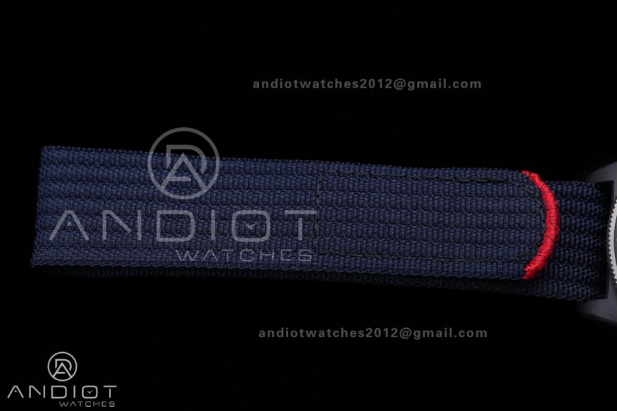 Pelagos FXD m25707kn M+F 1:1 Best Edition Blue Dial on Blue Nylon Strap 8N24