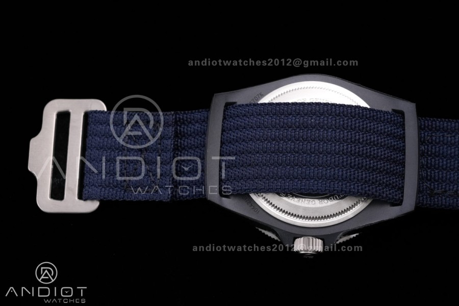 Pelagos FXD m25707kn M+F 1:1 Best Edition Blue Dial on Blue Nylon Strap 8N24