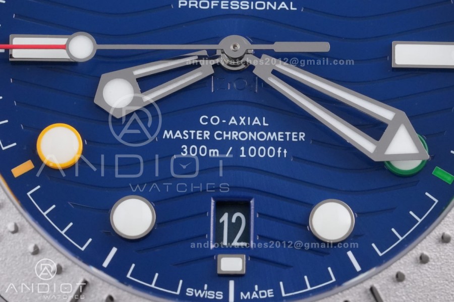 VS Factory V4 Seamaster Diver 300m Beijing 2022 Special Edition 522.30.42.20.03.001