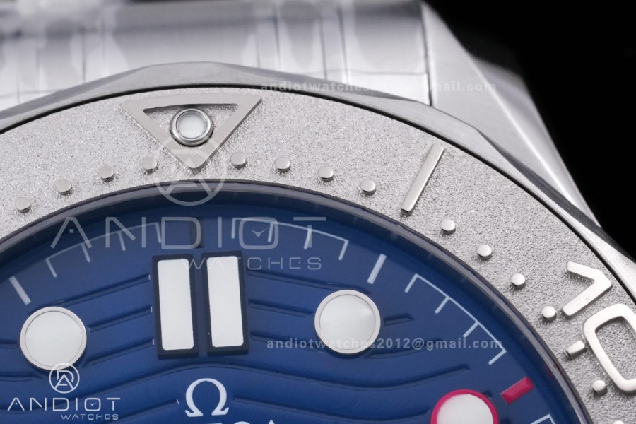 VS Factory V4 Seamaster Diver 300m Beijing 2022 Special Edition 522.30.42.20.03.001