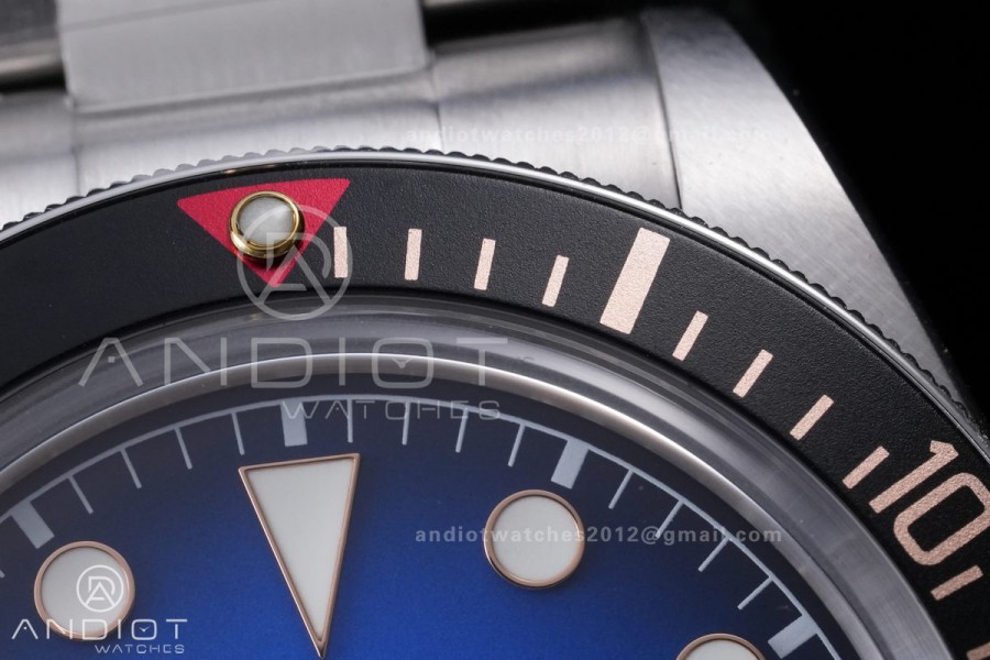 Black Bay Fifty Eight Inter Milan's SS ZF 1:1 Best Edition Blue Dial on SS Bracelet A2824