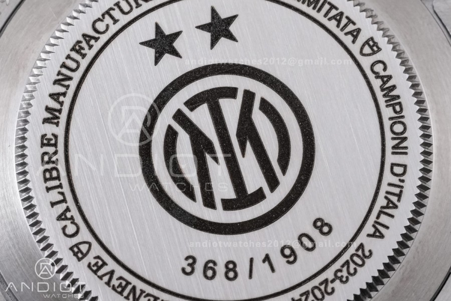 Black Bay Fifty Eight Inter Milan's SS ZF 1:1 Best Edition Blue Dial on SS Bracelet A2824